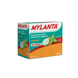 Mylanta Sabor Menta 96 Comprimidos Masticables