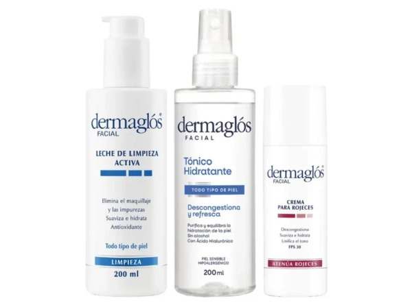 Dermaglós Rutina Completa Para Pieles Con Rosácea Y Sensibles