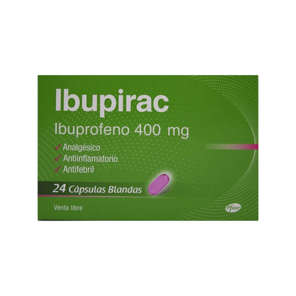 Ibupirac 400mg X24 Cápsulas Blandas