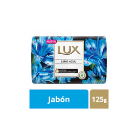 Lux Jabón En Barra Lirio Azul 125 G