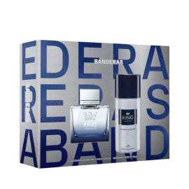Set Antonio Banderas King Of Seduction Edt 100 Ml + Deo 150 Ml
