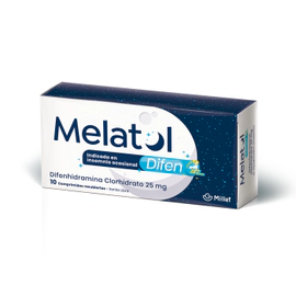 Melatol Difen 25 Mg 10 Comprimidos