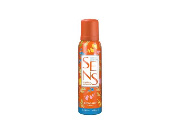 Desodorante En Aerosol Sens Verbana Naranja 123 Ml