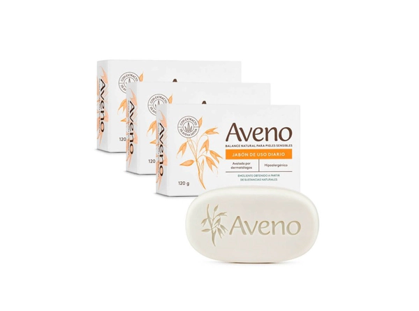Kit Jabon Compuesto Aveno x3