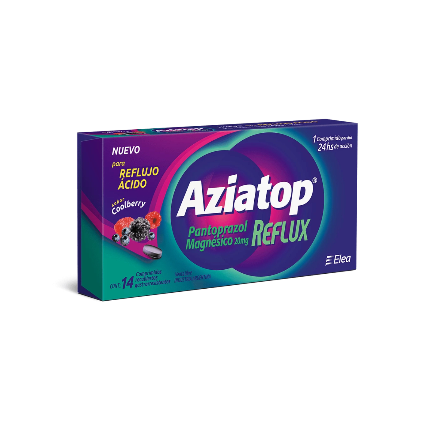 Aziatop Reflux 14 Comprimidos | Siempre Farmacias
