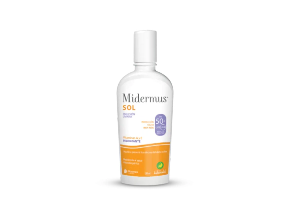 Midermus Protector Solar Fps 50 Con Vitamina A Y E 150 Ml