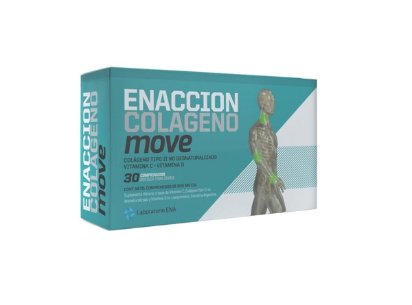 Suplemento Dietario Enaccion Colágeno 30 comp Move