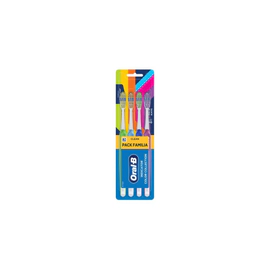 Cepillo Dental Oral-B Indicator 30 Suave Color Collection X4Un