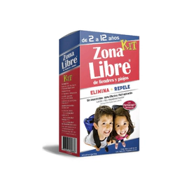 Pediculicida Zona Libre Kit Locion + Bio Repelente
