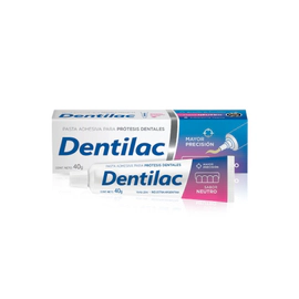 Dentilac Crema Adhesiva Para Protesis Sin Sabor 40G