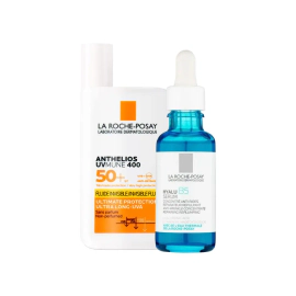La Roche Posay Combo Hyalu B5 Sérum + Anthelios Uvmune 400 Fluido Invisible