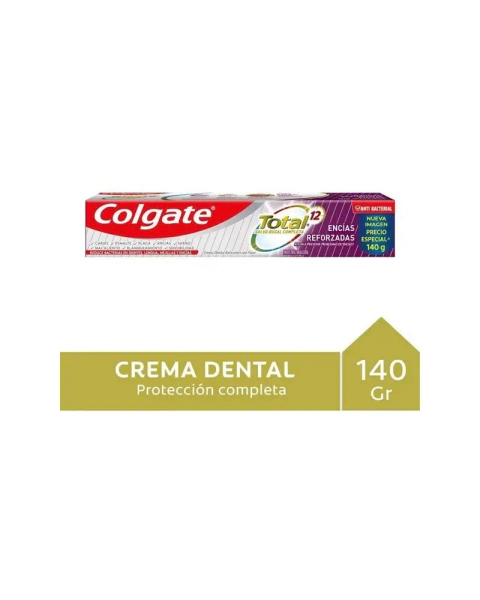 Colgate Total 12 Encias Reforzadas Crema Dental 140 Gr