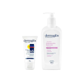 Dermaglós Combo Protección Solar Fps 65 Hidratación Esencial