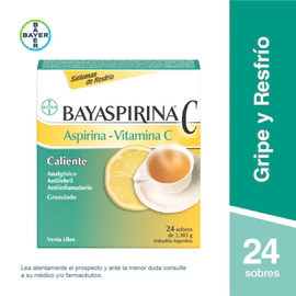Bayaspirina C Caliente 24 Sobres