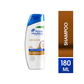 Shampoo Head&.Shoulders Hidratación Aceite De Coco X180Ml