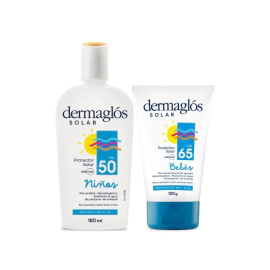Dermaglós Combo Protección Solar Bebés Y Niños Protección Alta