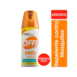 Repelente Para Mosquitos Off Aerosol Smoothydry Seco X114Ml