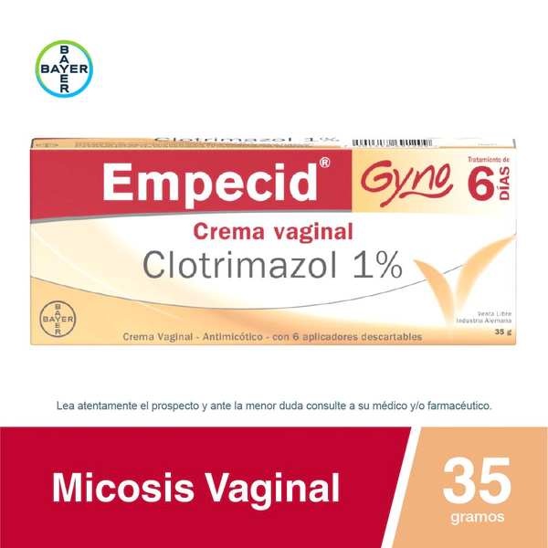 Empecid Gyno Antimicótico Crema Vaginal X35G