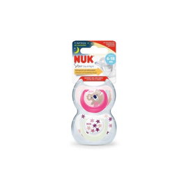 Nuk Set Chupetes X 2 Unidades Star Koala Rosa T1