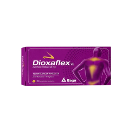 Dioxaflex VL 25 Mg  20 Comprimidos