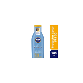 Protector Solar Nivea Sun Protect And Bronce Fps30 X200Ml