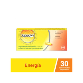 Comprimidos Laqueados Supradyn X30Comp