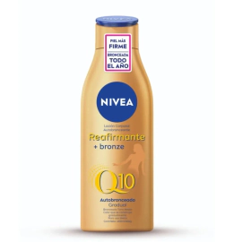 Loción Corporal Nivea Autobronceante + Reafirmante Q10 400 Ml