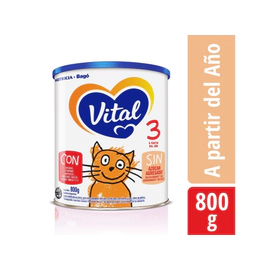 Leche Infantil Vital 3 A Partir De Los 12 Meses. 800 Gr