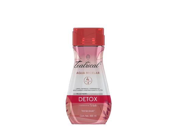 Teatrical Agua Micelar Detox 600 ml