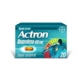 Actron 400 Rápida Acción 20 Cápsulas