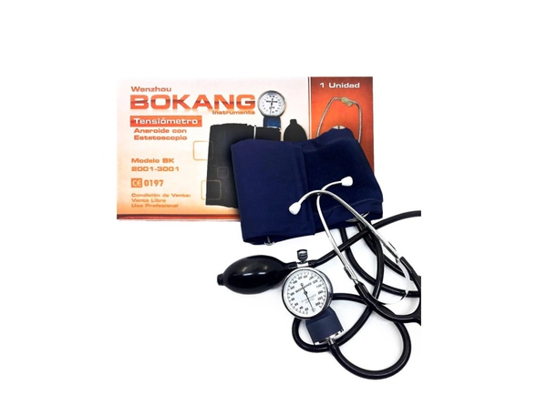 Bokang Tensiometro Aneroide Con Estetoscopio
