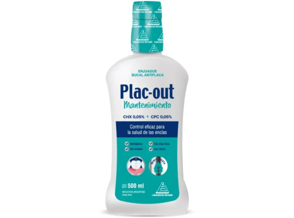 Plac Out Enjuague Bucal Mantenimiento 250 Ml