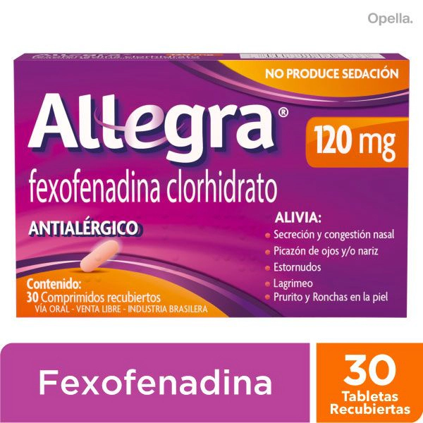 ALLEGRA 120 mg x 30 Comprimidos