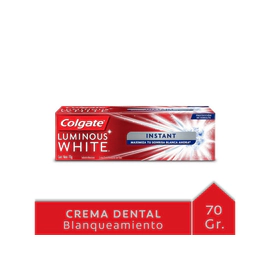 Pasta Dental Colgate Luminous White Instant X70Gr