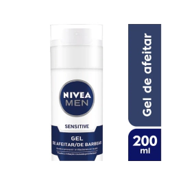 Gel De Afeitar Nivea Men Sensitive Para Piel Sensible X 200 Ml