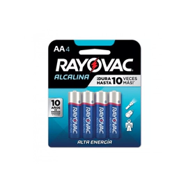 Rayovac Pilas Alcalinas (Aa) - 4 Unidades