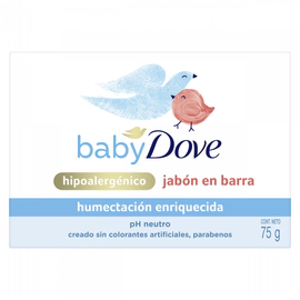 Jabón De Tocador Dove Baby Hidratación Enriquecida X75Gr