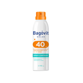 Protector Solar Bagovit Solar Fps40 Spray Continuo X170Ml