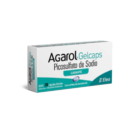 Agarol Gelcaps Laxante 20 Cápsulas