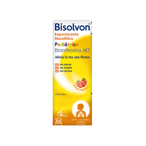 Bisolvon Pediátrico Jarabe X120 Ml