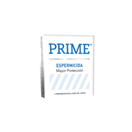 Preservativos Prime Espermicida X3Un
