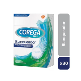 Prótesis Tabs Combine Whitening Limpieza 30Un