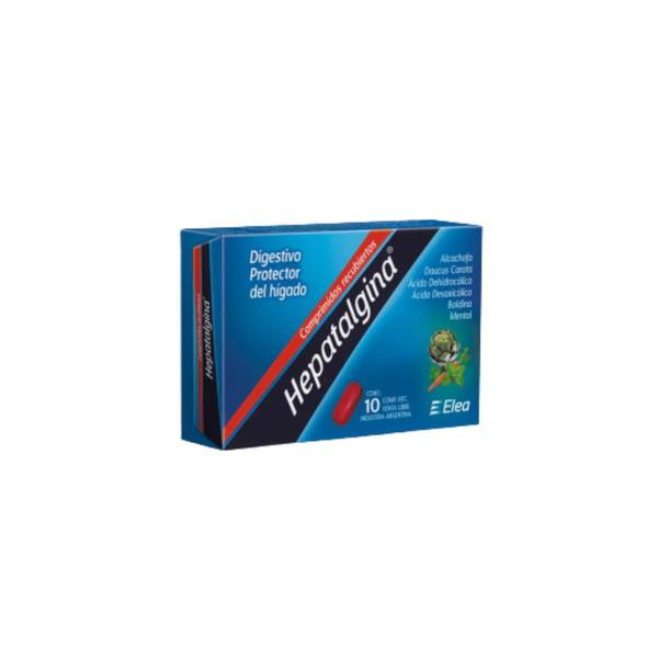 Hepatalgina Heptoprotector X10 Comprimidos