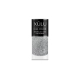Esmalte De Uñas Xulu Nail 109 Plata Polvo De Estrella 10 Ml