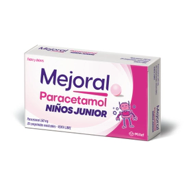 Mejoral Junior 160 Mg 10 Comprimidos Masticables