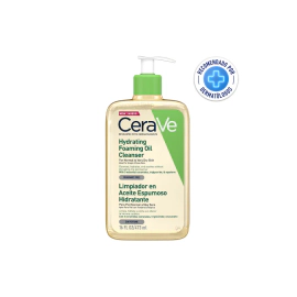 Cerave Hydrating Foaming Oil Cleanser Aceite Limpiador 473 Ml