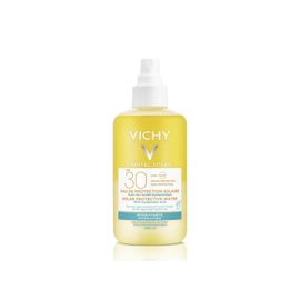 Agua Protectora Hidratante Vichy Idéal Soleil Fps 30 En Spray 200 Ml