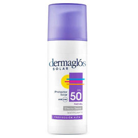 Protector Solar Dermaglós Facial Fps50 Efecto Seco X 50G