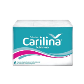 Carilina Pañuelos Descartables Doble Hoja 1 Un