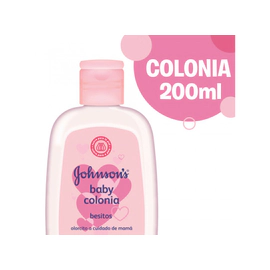 Colonia Johnson Baby Besitos Rosa X200Ml